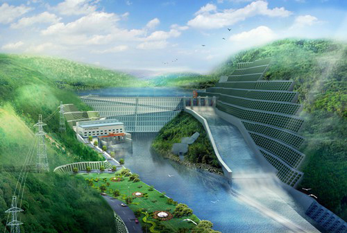 玉林老挝南塔河1号水电站项目